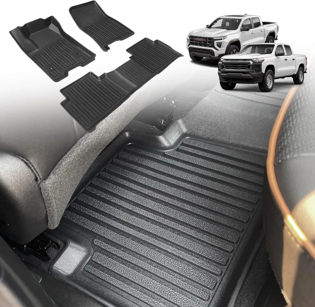 AllWeather Floor Mats for GMC Canyon